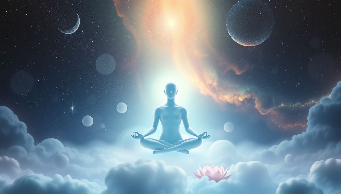 Meditatie helpt stress verminderen en diepe innerlijke rust te vinden.