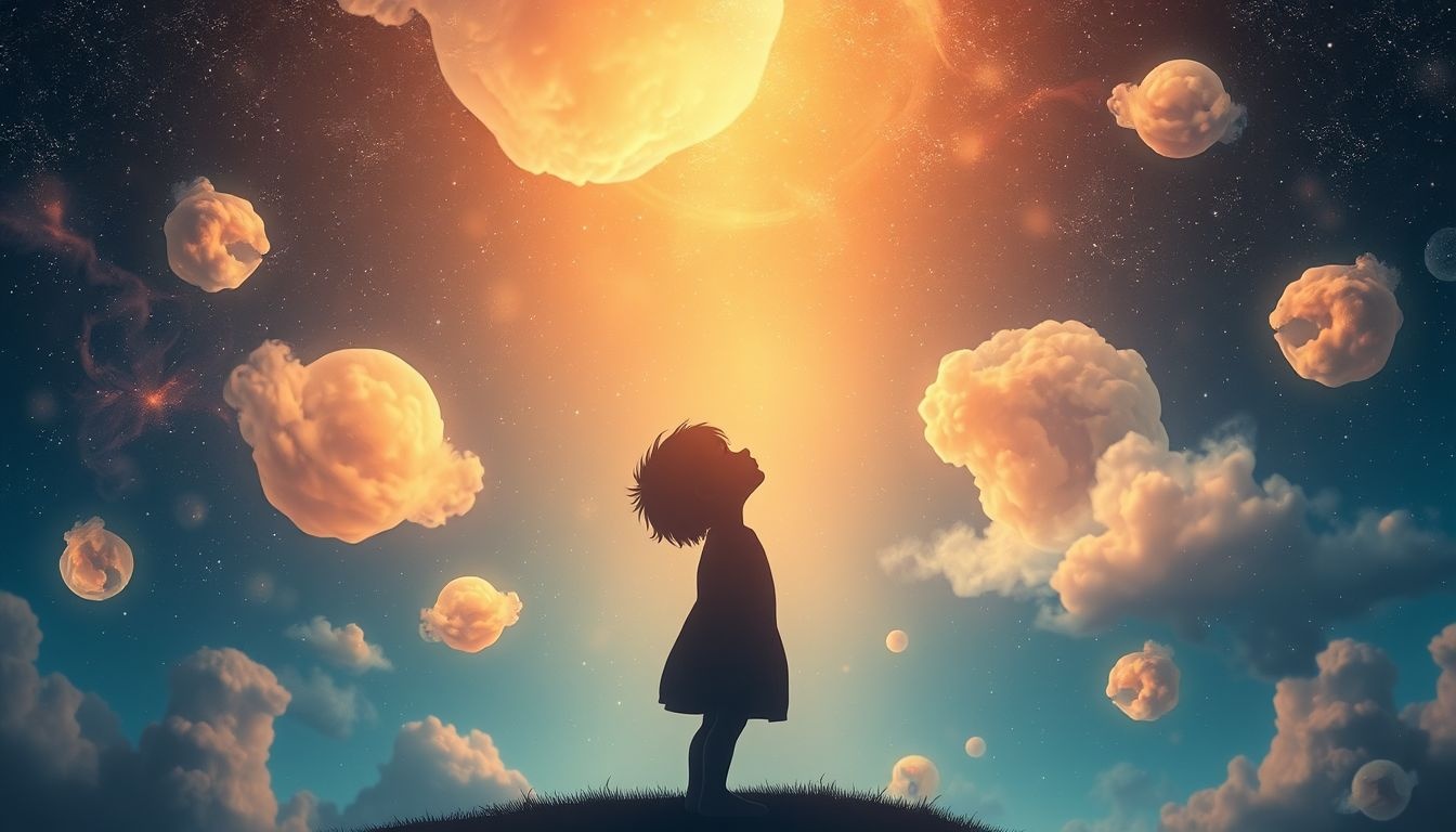 Omlaag kijken symboliseert vaak het herontdekken van je innerlijk kind.