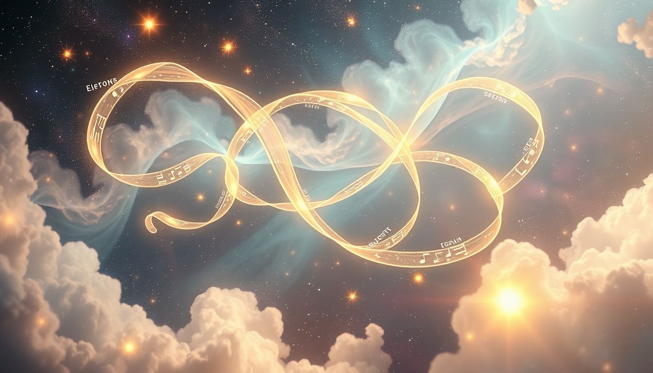Ontwarren van een hoofdtelefoon symboliseert innerlijke harmonie en rust.