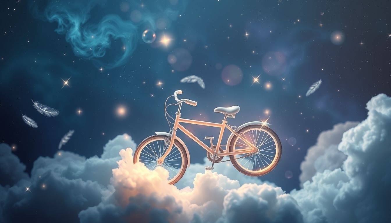 Dromen over de eerste fiets symboliseren groei en nieuwe begin.