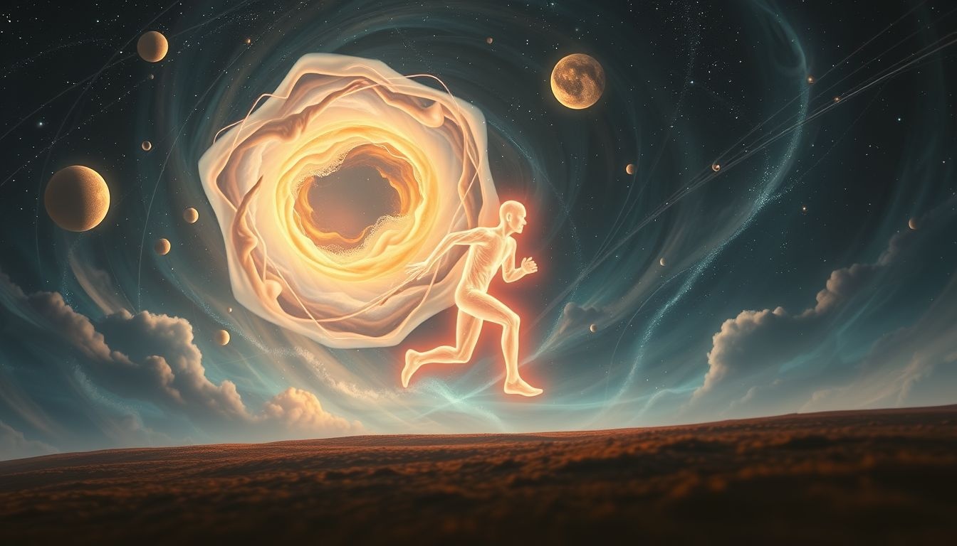 Dromen over sprinten zonder reden symboliseert innerlijke onrust en stress.