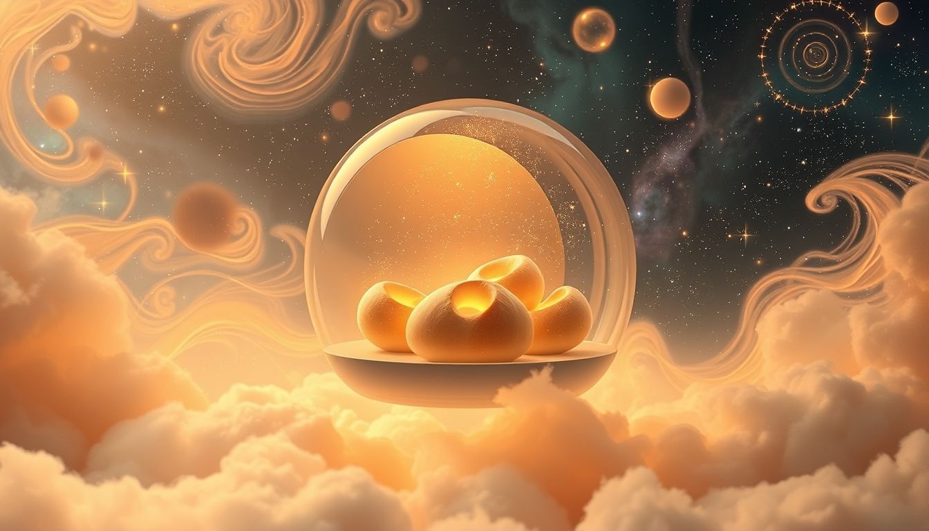 Dromen over brood in een oven symboliseert rijping en nieuwe kansen.