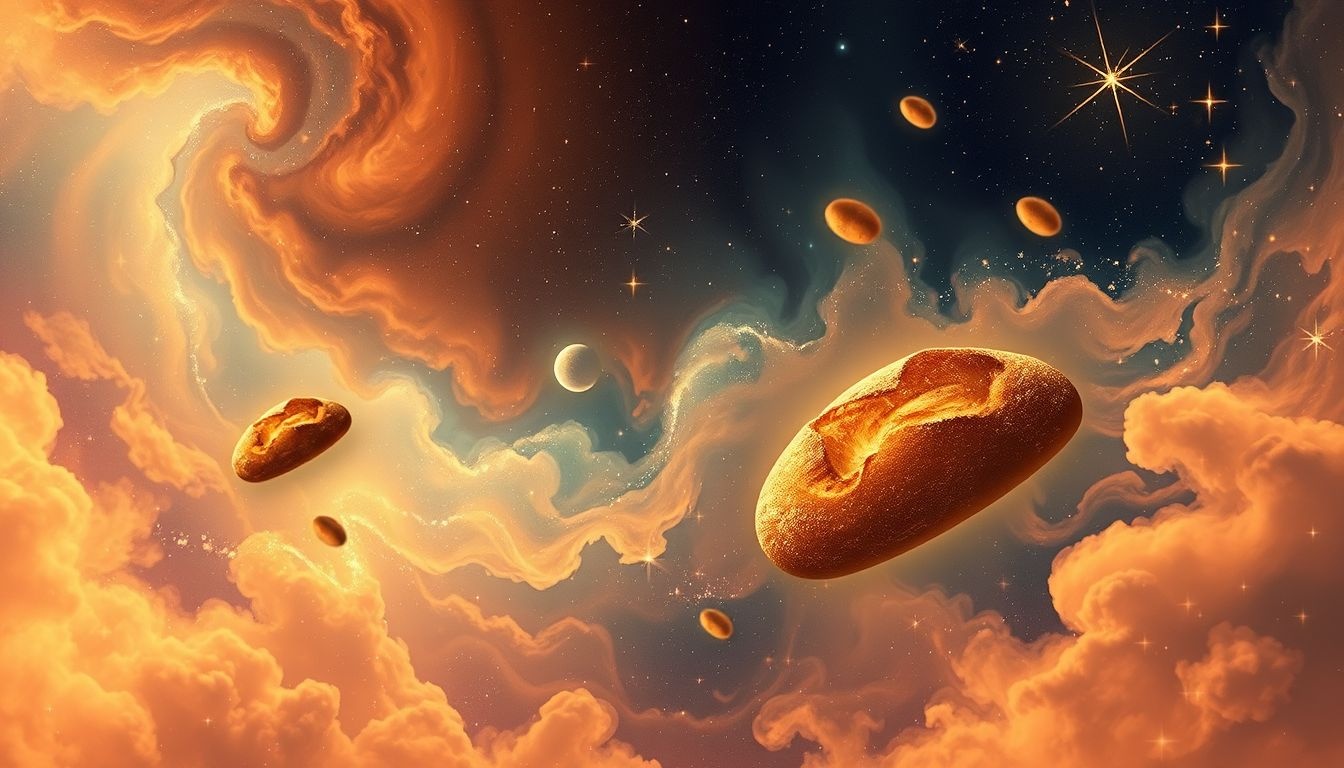 Dromen over bruin brood symboliseert vaak geborgenheid en gezondheid.