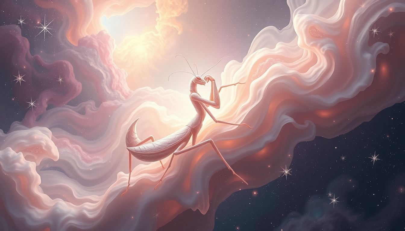 Dromen over paartjes bidsprinkhanen symboliseren verbondenheid en nieuwe relaties.