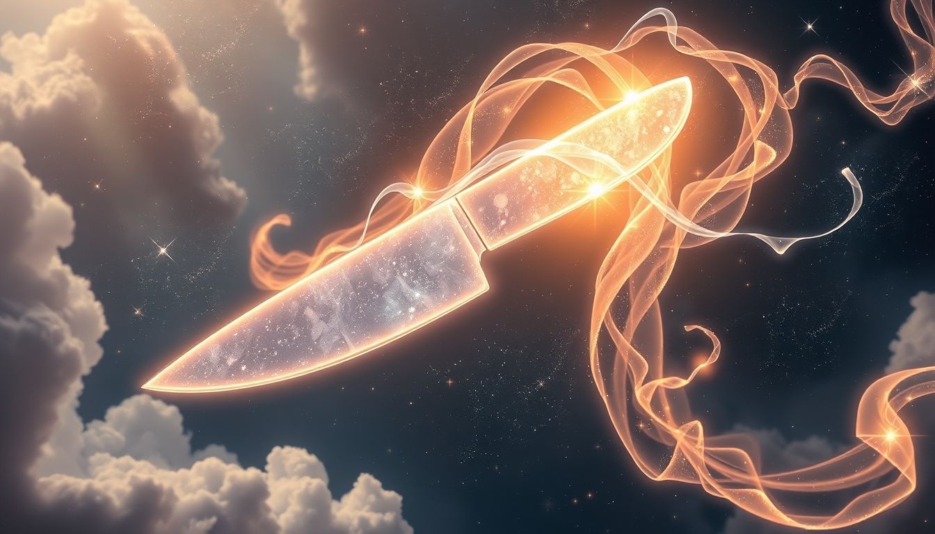 Dromen over een broodmes symboliseert scherpe inzichten en beslissingen.