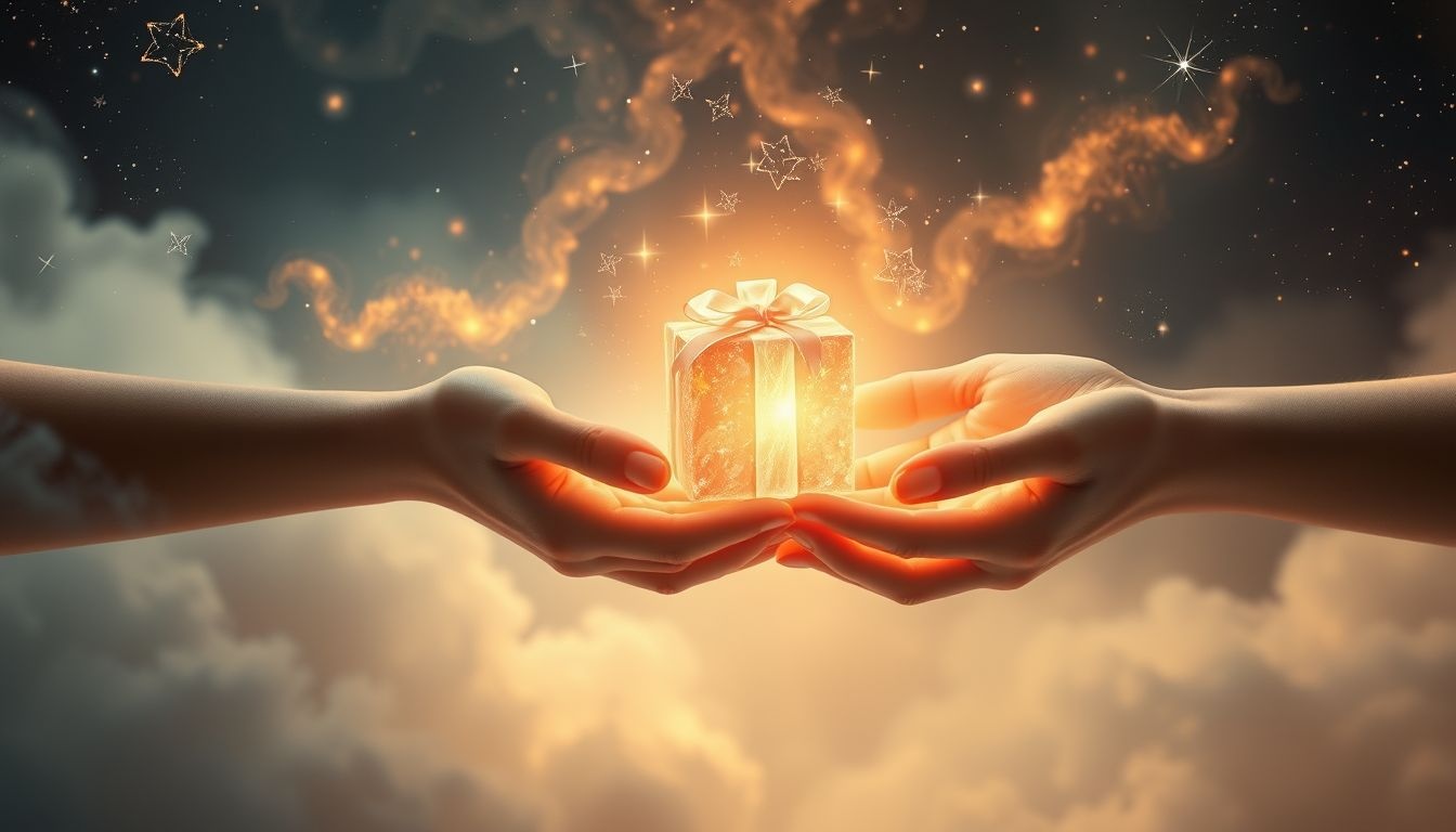 Dromen over cadeau’s van geliefden symboliseren onverwachte liefde en waardering.
