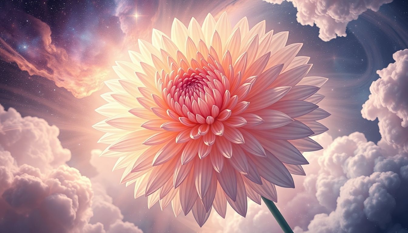 Dromen over chrysanten met veel bladeren symboliseert overvloed en rijkdom.
