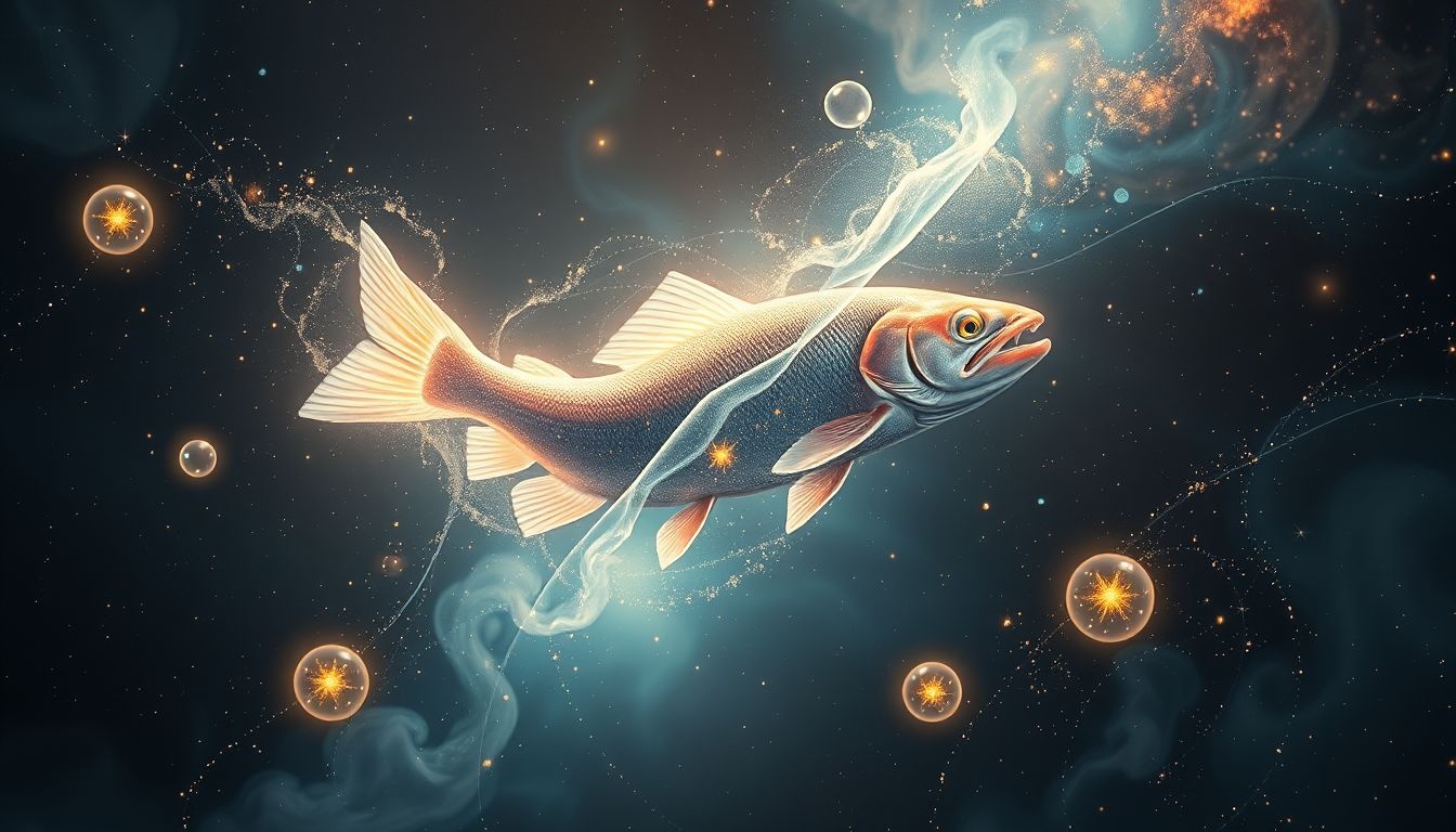 Dromen over ontsnapte forel symboliseren gemiste kansen en moed.
