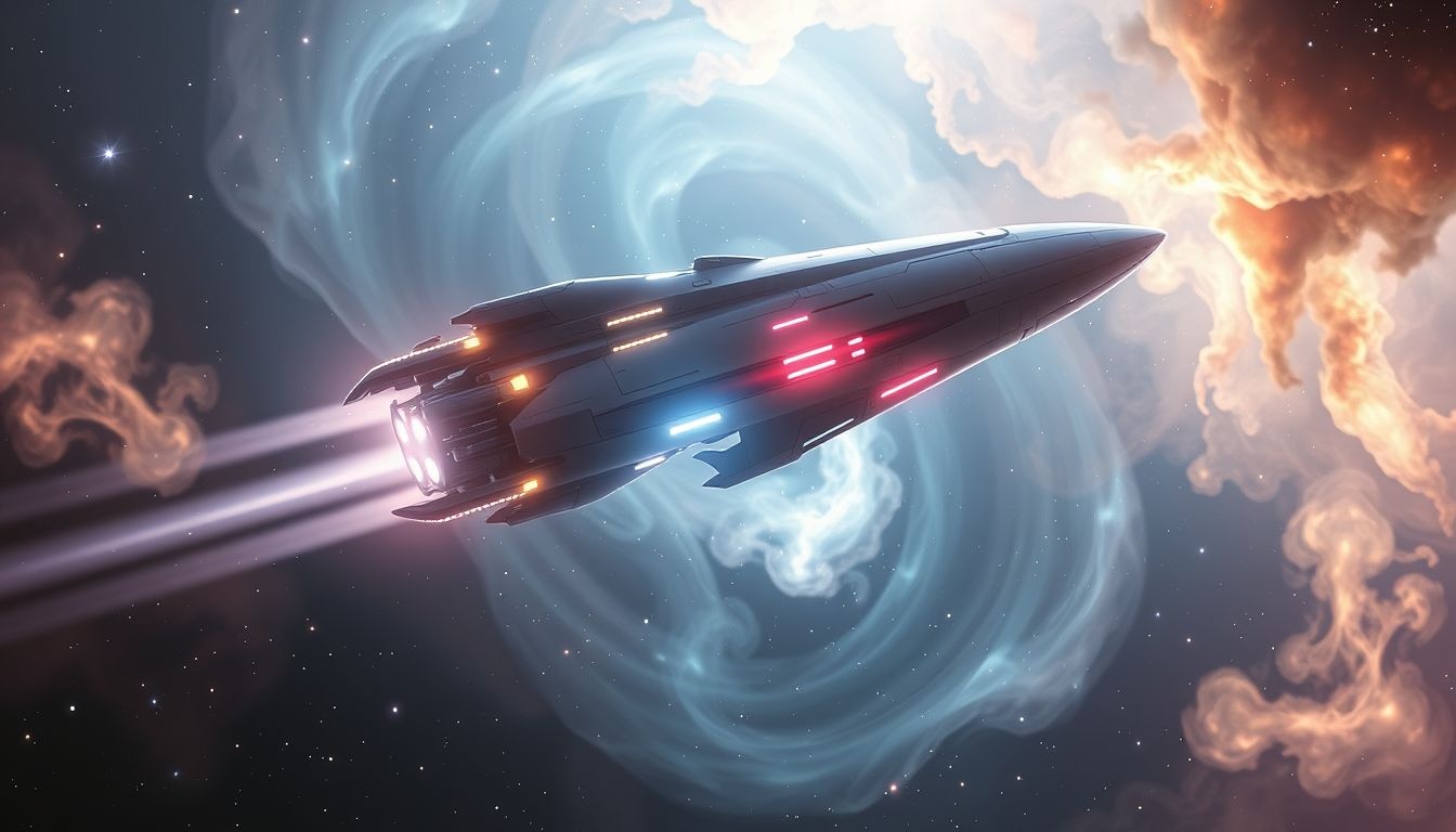 Dromen over futuristische ruimteschepen symboliseren verlangen naar onbekende avonturen.