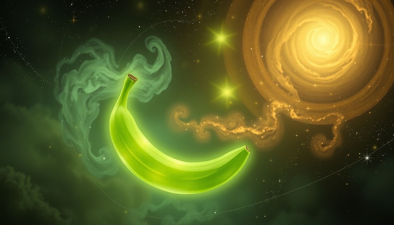 Dromen over groene bananen symboliseert groei en verborgen mogelijkheden.
