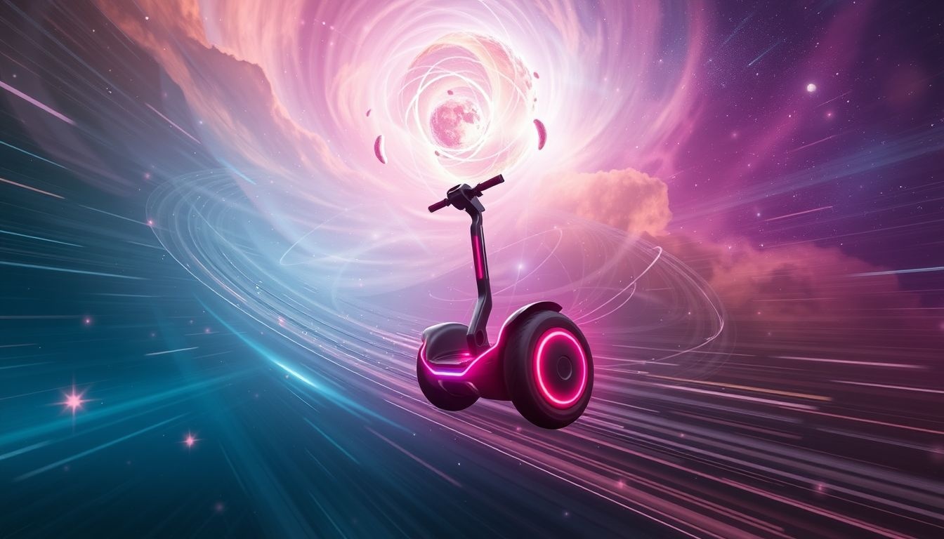 Dromen over segways symboliseren balans en snelheid in je leven.