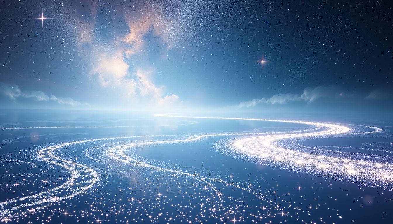 Dromen over een vredige rivier symboliseert innerlijke rust en balans.