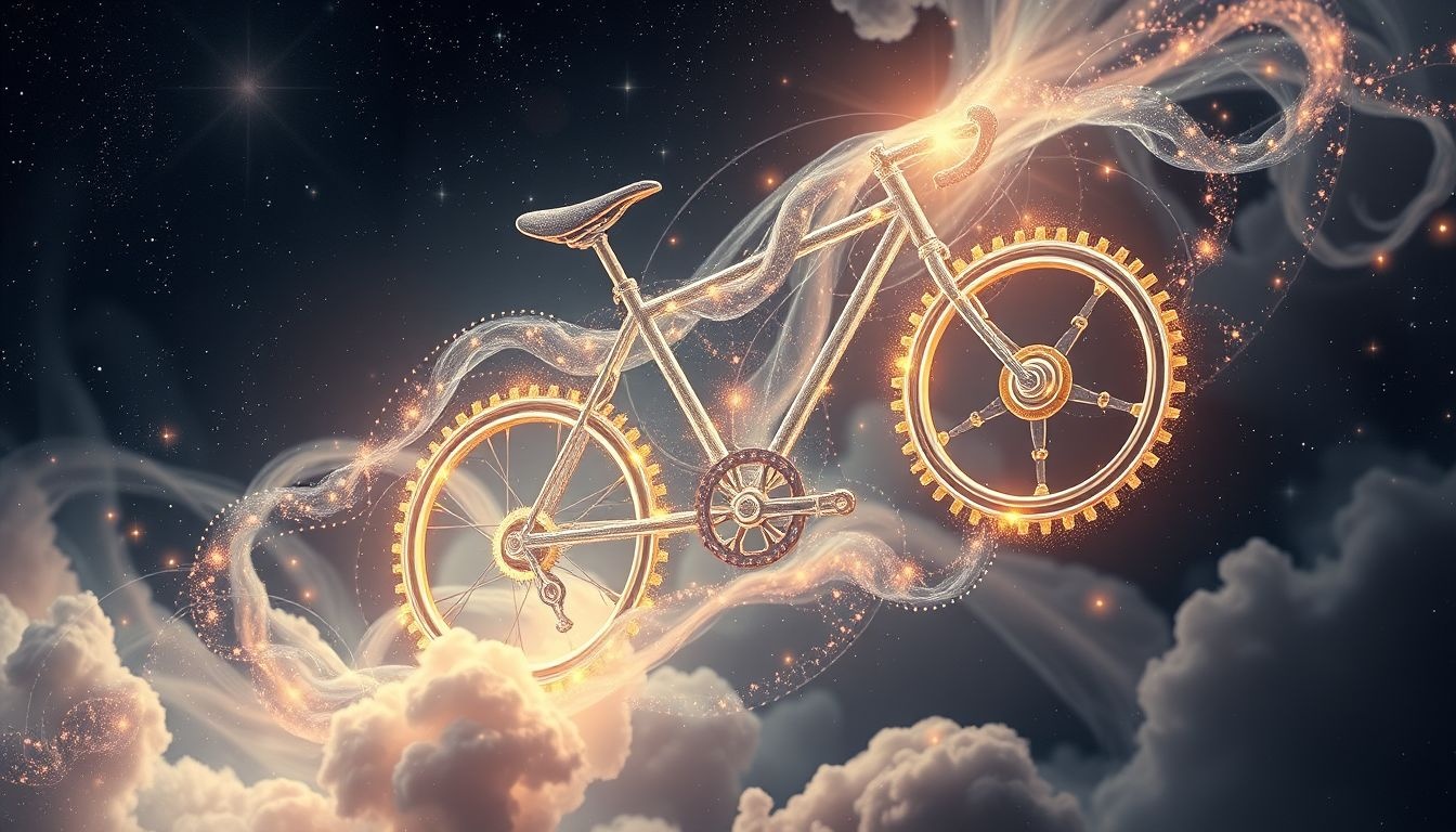 Dromen over fietsketting invetten symboliseert zorg voor vooruitgang en soepelheid.
