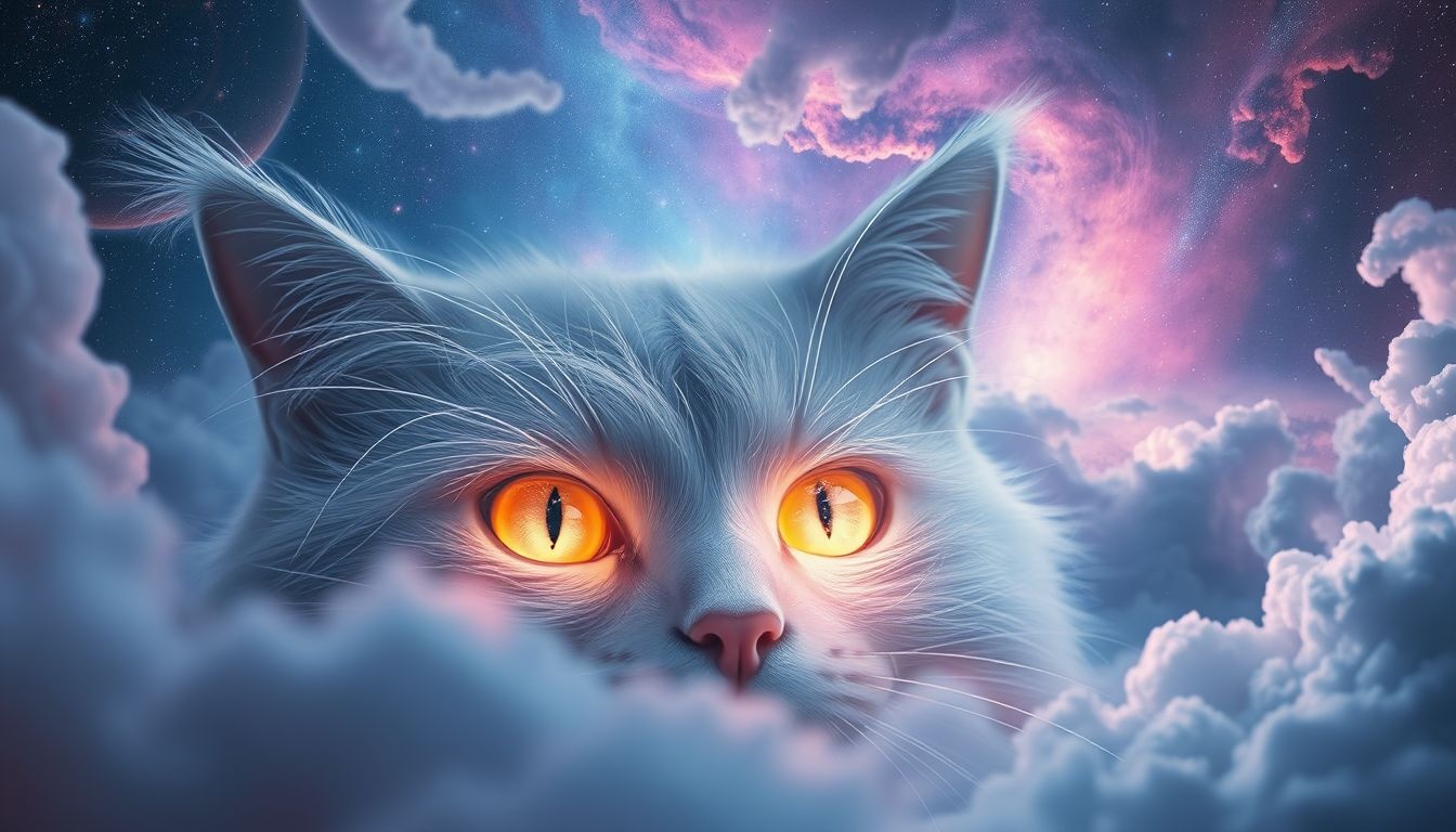 Dromen over kattenhaar in je ogen symboliseert verborgen emoties ontdekken.