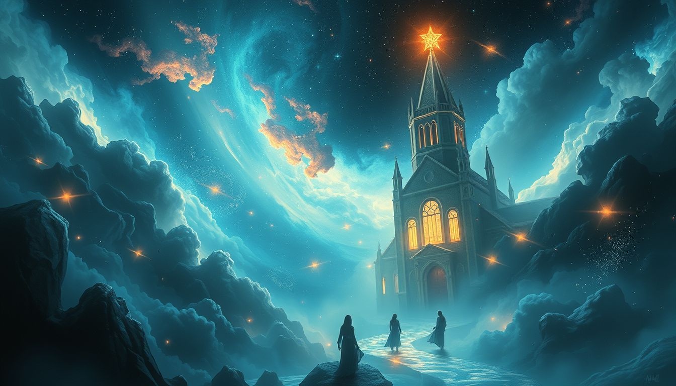 Dromen over kerklicht symboliseert hoop, maar soms ook innerlijke angst.