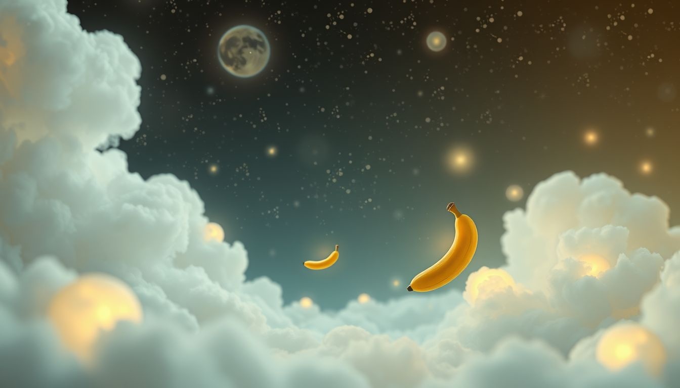 Dromen over kleine bananen symboliseren vaak bescheidenheid en dankbaarheid.