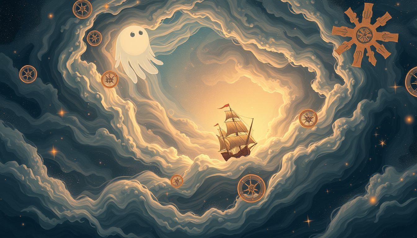 Dromen over piraten in een storm symboliseren innerlijke strijd en chaos.