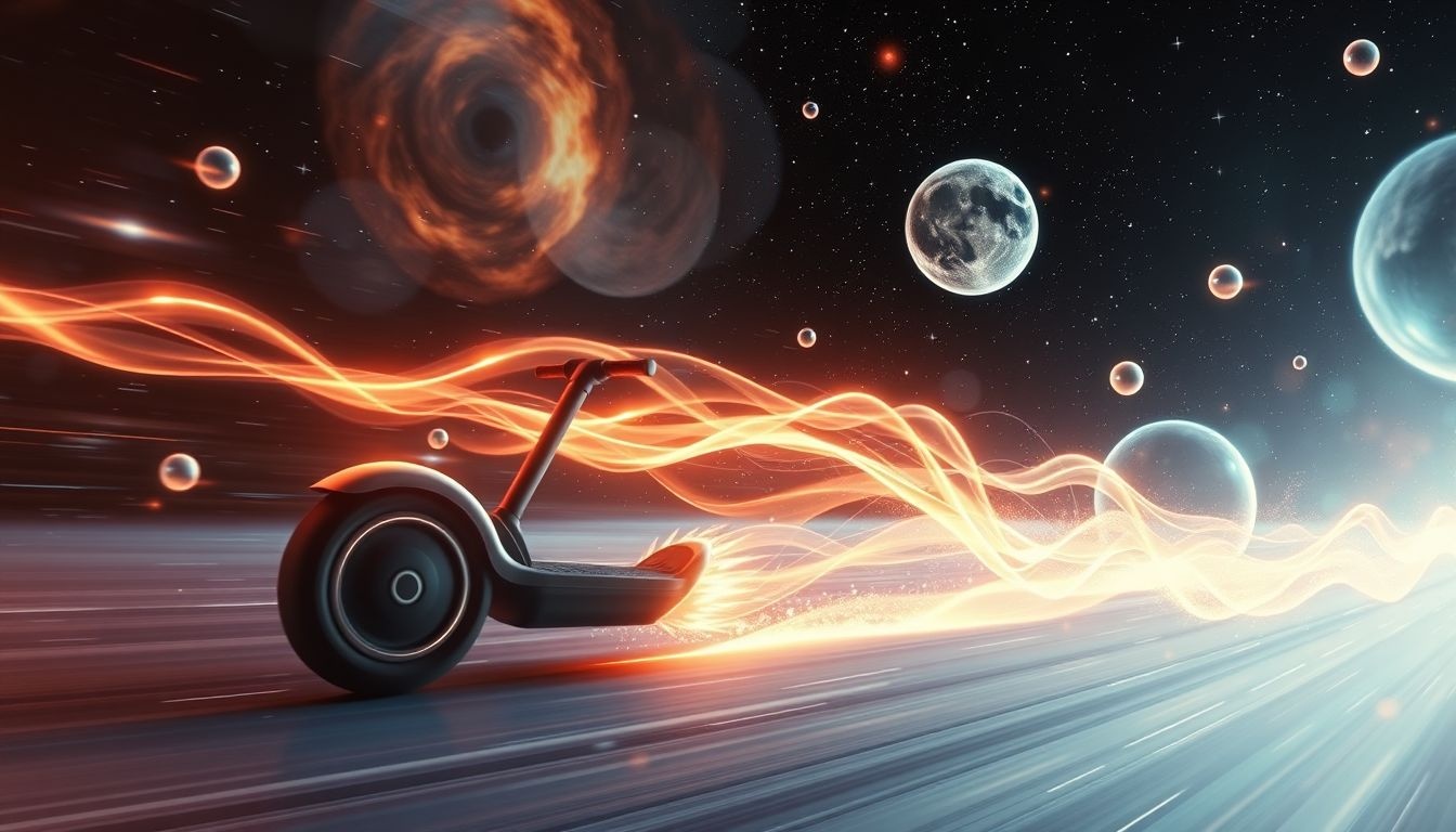 Dromen over Segway-racen symboliseert controle en snelle levensveranderingen.