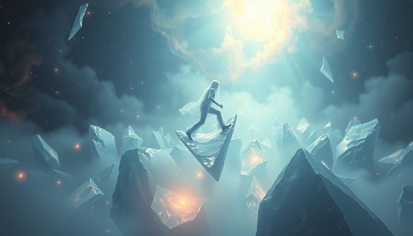 Dromen over dun ijs weerspiegelen vaak kwetsbaarheid en onzekerheid.