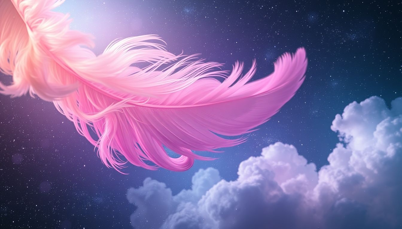 Dromen over kleurveranderende veren symboliseren diepe transformatie en veerkracht.