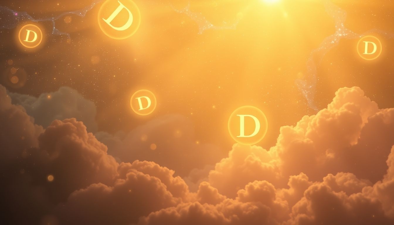 Dromen over vitamine D symboliseren vaak hoop en energie uit zonlicht.