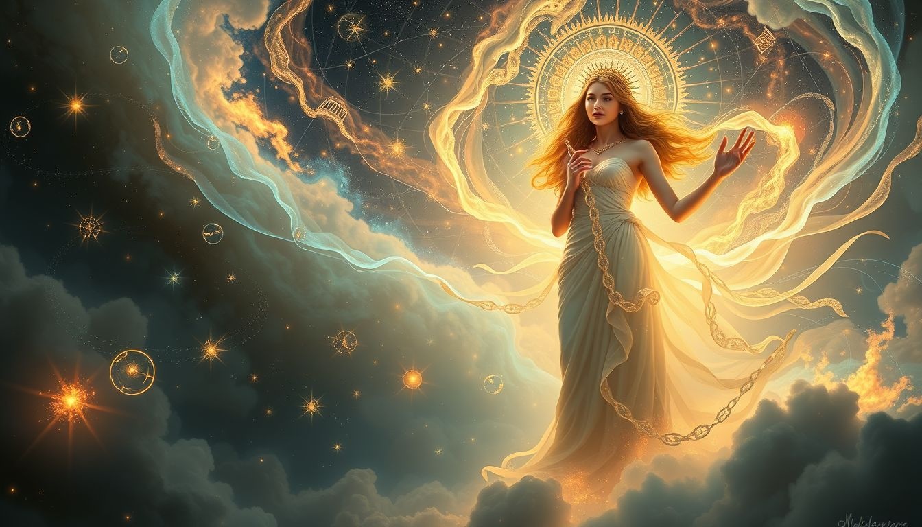 Athena symboliseert wijsheid en bescherming tijdens jouw droomreis.