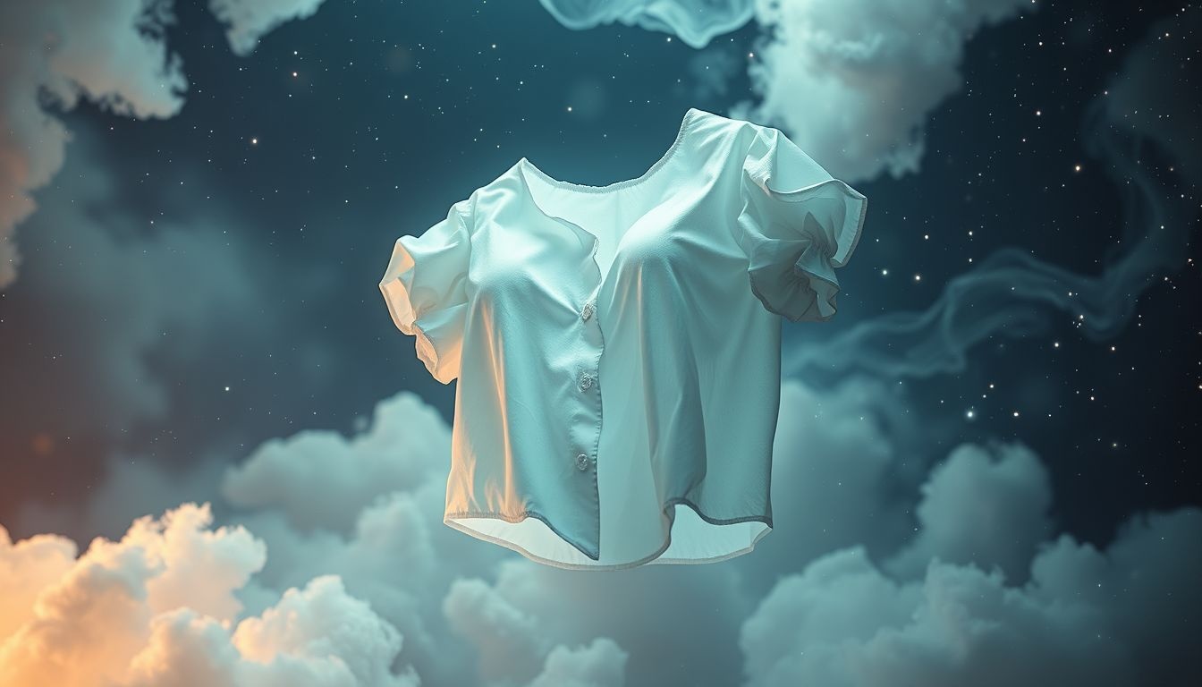 Dromen over een gekreukte blouse symboliseert onopgeloste innerlijke conflicten.