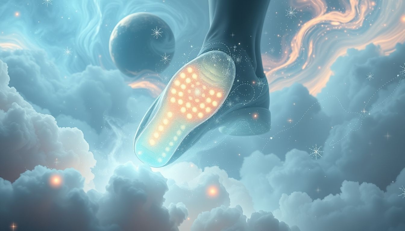 Dromen over nieuwe zolen symboliseert een frisse start in het leven.