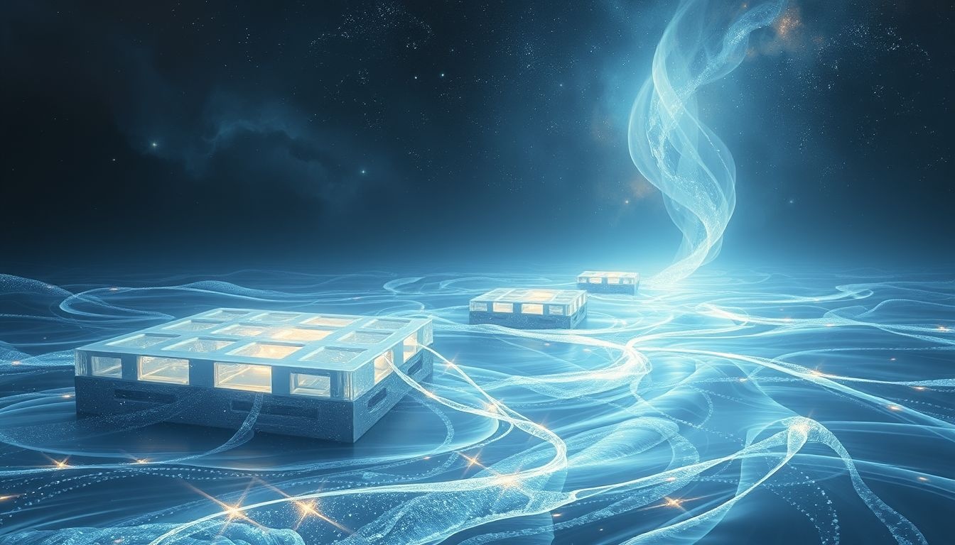 Dromen over pallets in water symboliseren emotionele loslaten en vernieuwing.