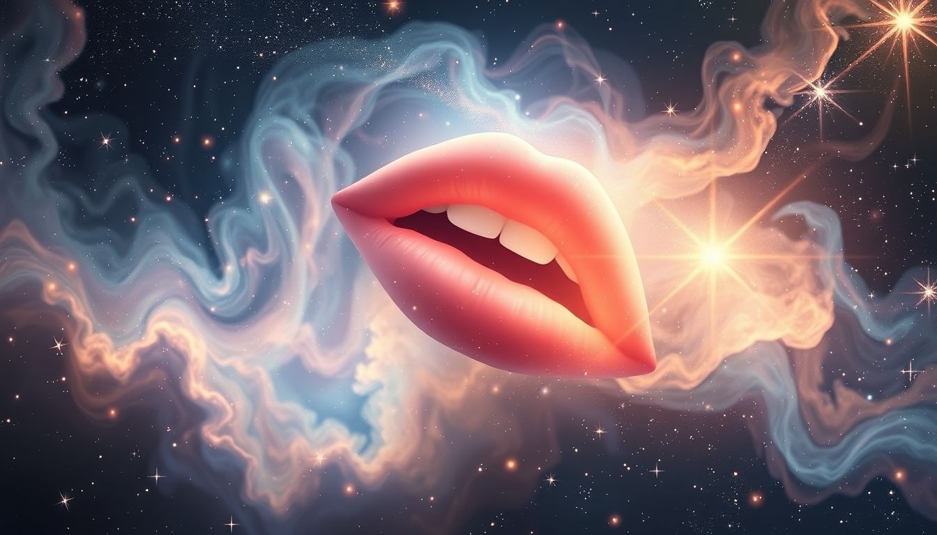 Smakkende lippen in dromen symboliseren vaak onuitgesproken verlangens.