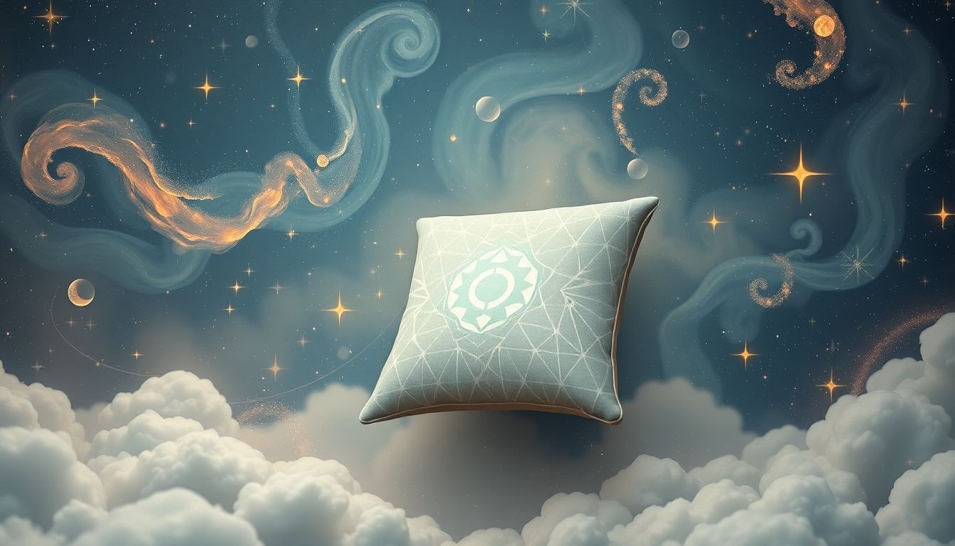 Een raamkussen met patroon symboliseert emotionele bescherming en herinneringen.