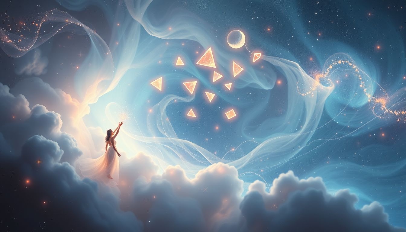 Droom 14 symboliseert innerlijke vrijheid door loslaten van vooroordelen.