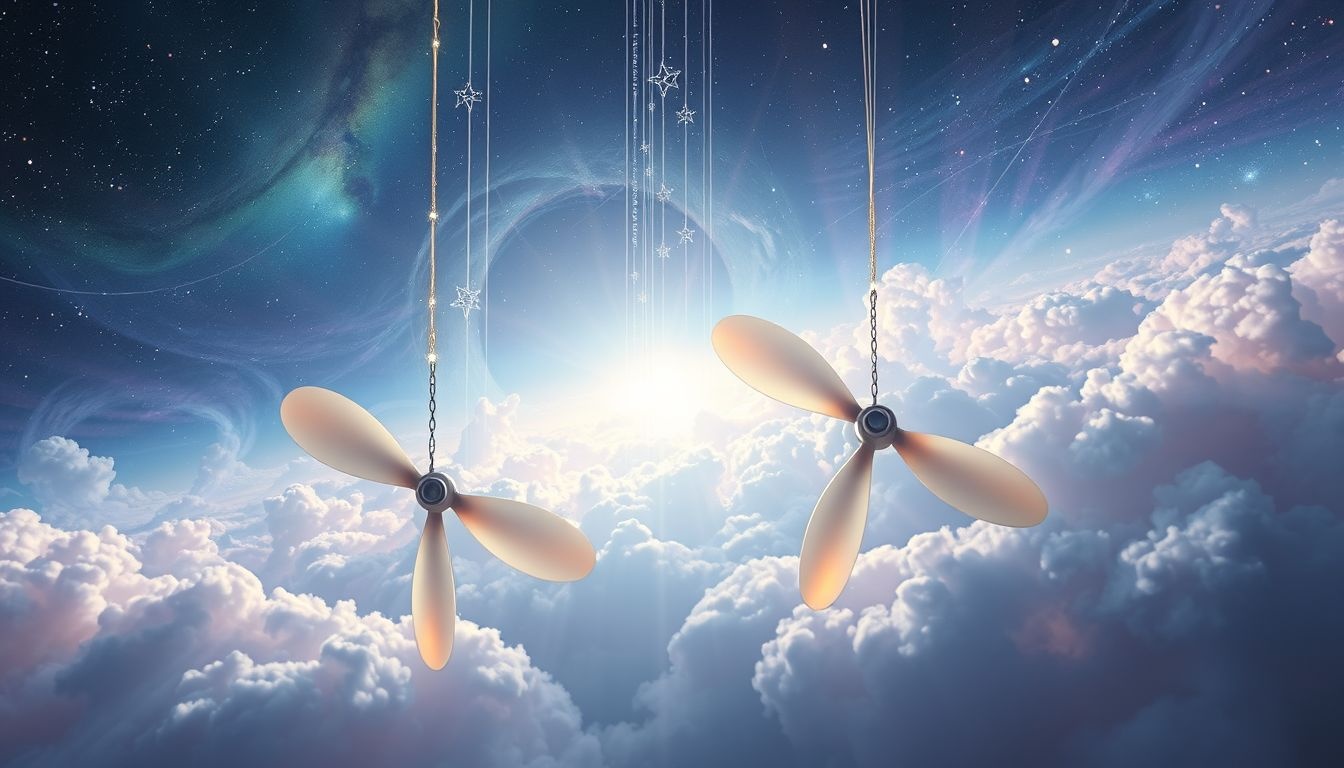 Het repareren van een propeller symboliseert persoonlijke groei en herstel.