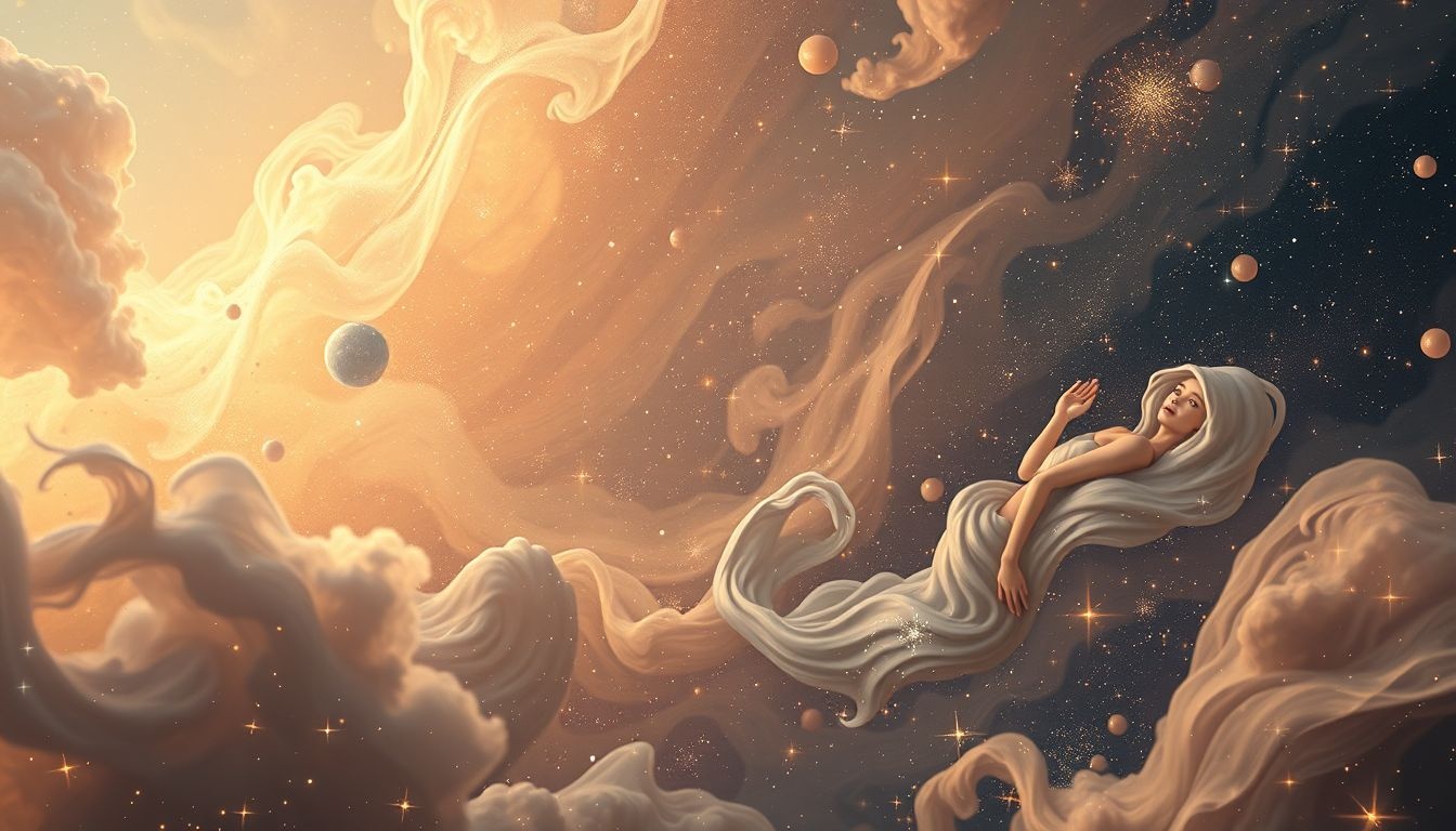 Dromen over gewichtloosheid symboliseren vaak vrijheid en escapisme.