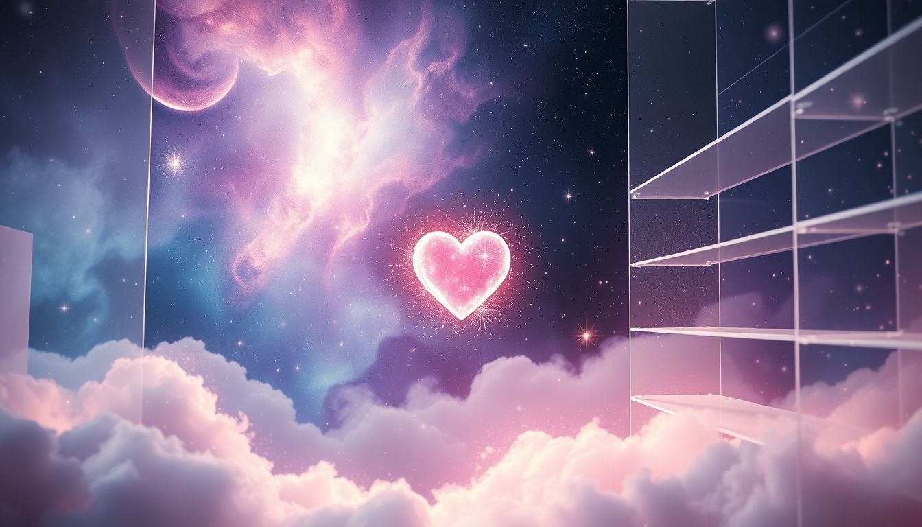 Een valentijnskaartje kopen symboliseert nieuwe liefde en hoop.