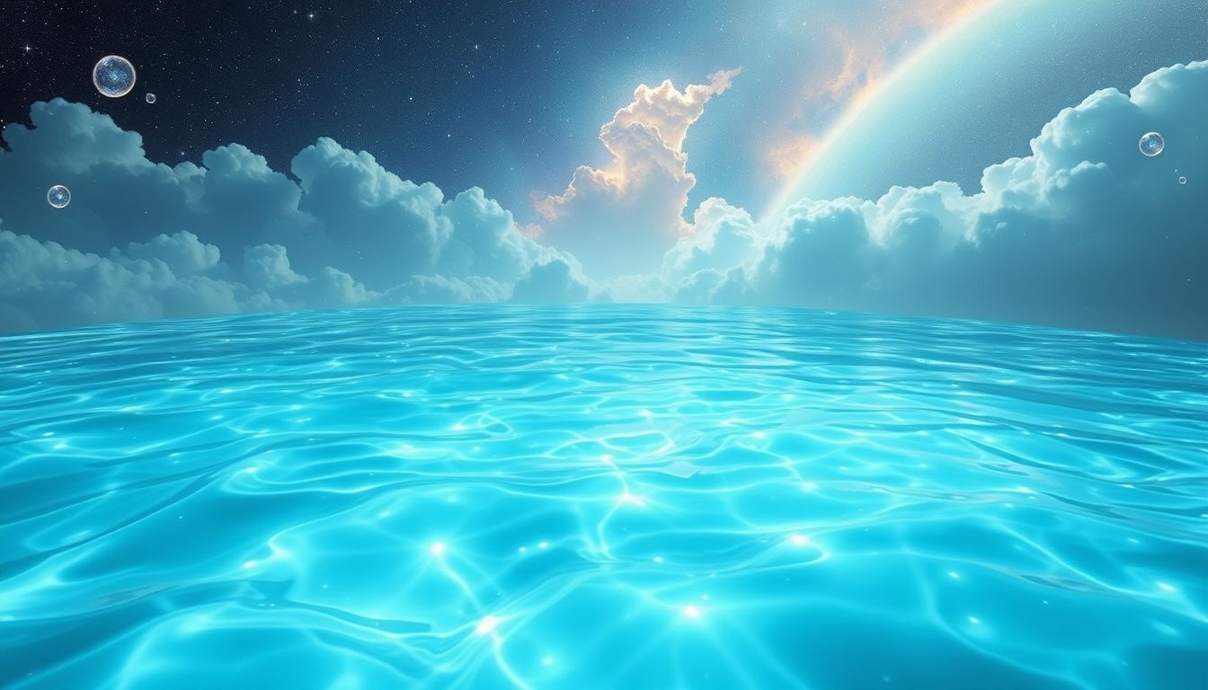 Helend water symboliseert zuivering en innerlijke transformatie in dromen.