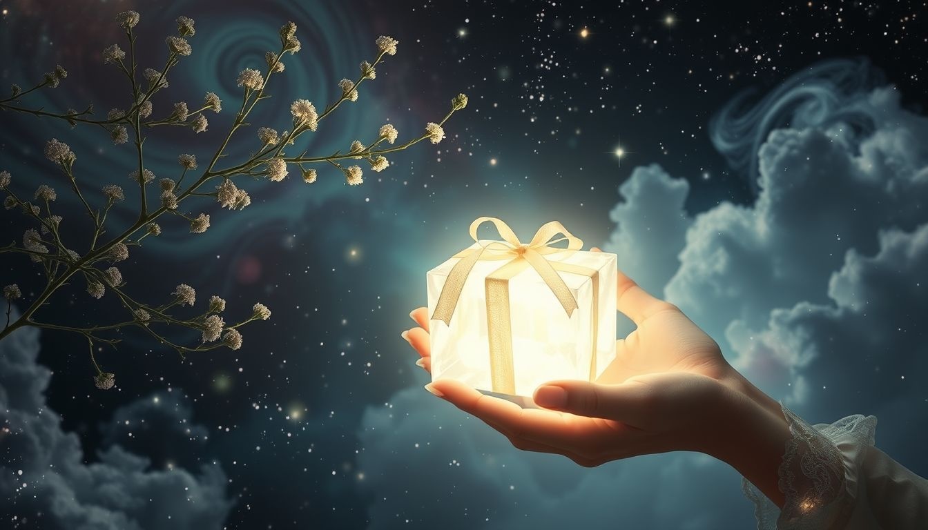 Mirte cadeau krijgen symboliseert liefde en nieuwe begin in dromen.