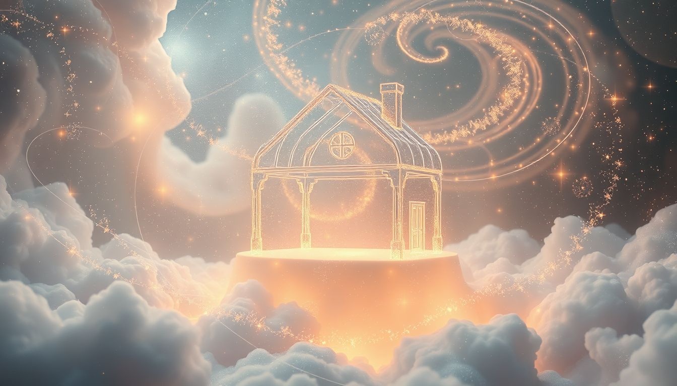 Dromen over snuiten in een droomhuis symboliseren emotionele zuivering thuis.