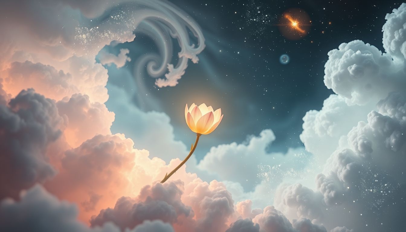 Een bloemknop openen symboliseert persoonlijke groei en nieuwe kansen.