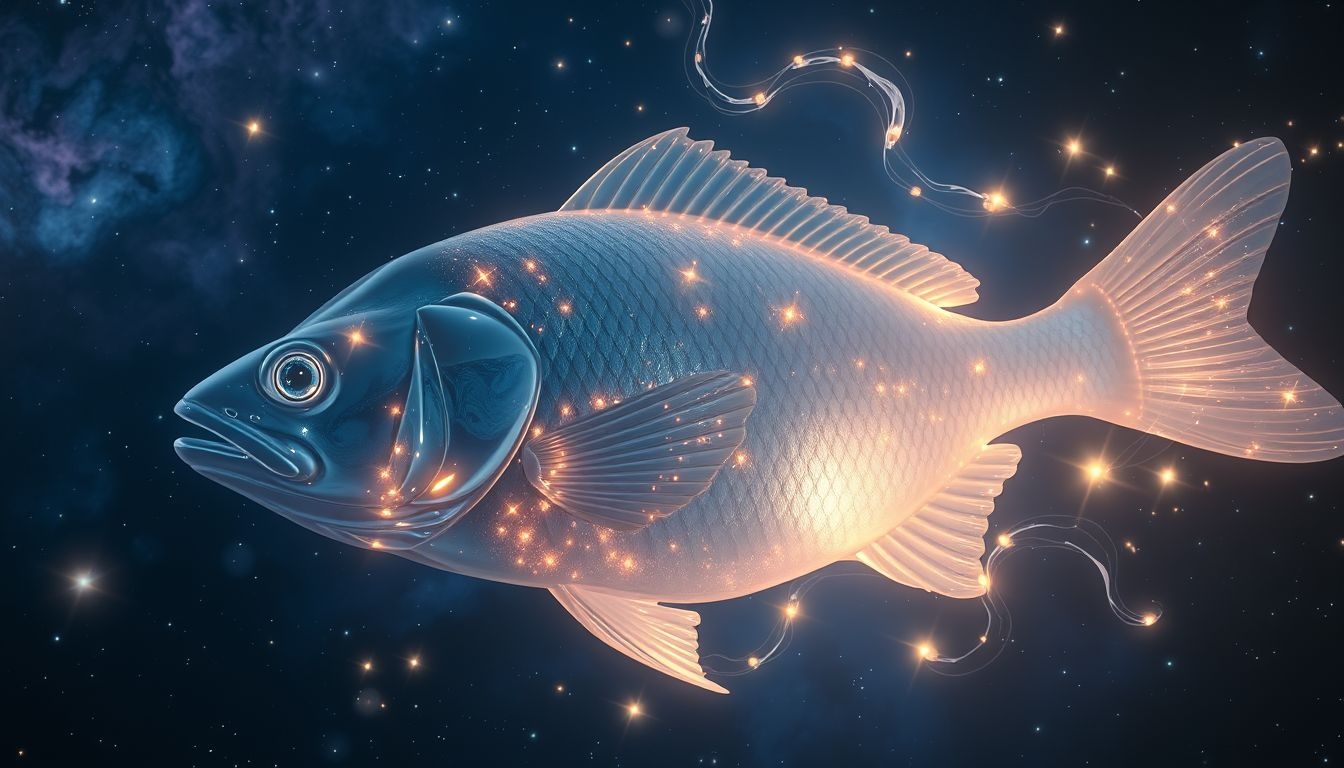 Een grote vis vangen symboliseert het grijpen van grote kansen.
