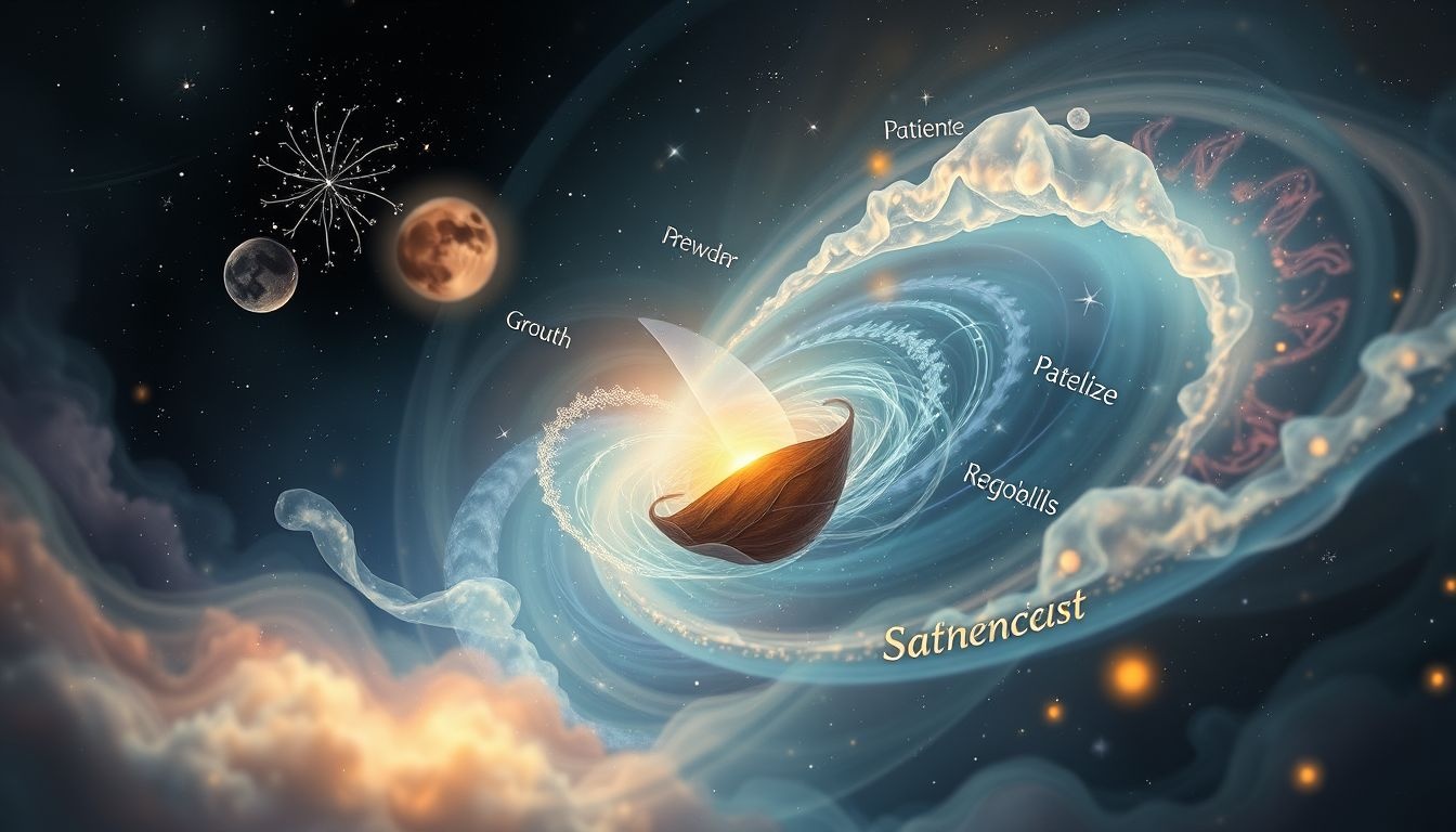 Het zaaien symboliseert het geduld vóór persoonlijke groei en succes.