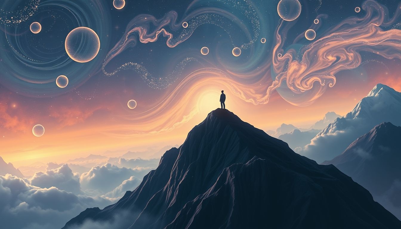 Dromen over bergtoppen symboliseren vaak persoonlijke groei en overzicht.