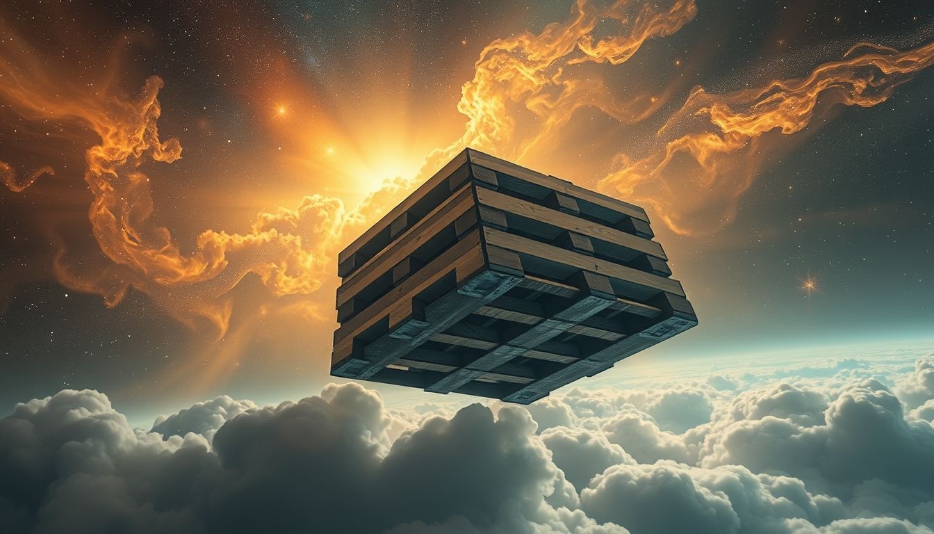 Dromen over zware pallets symboliseren vaak verantwoordelijkheden en stress.