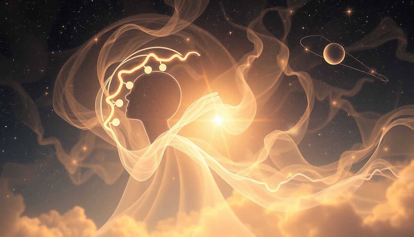 Droom 21 symboliseert diepe verbondenheid met het universum en alles.