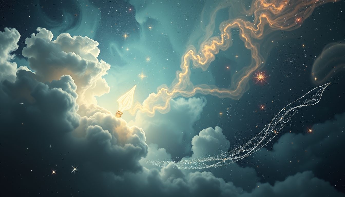 Een gevonden vulpen symboliseert nieuwe creatieve kansen en inzichten.