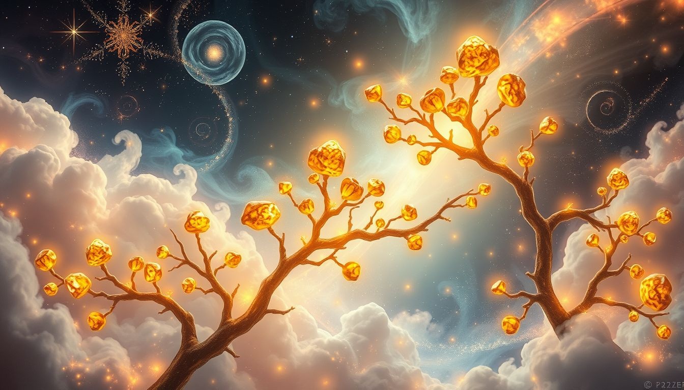 Dromen over goudnuggets symboliseren groei en onverwachte rijkdom.