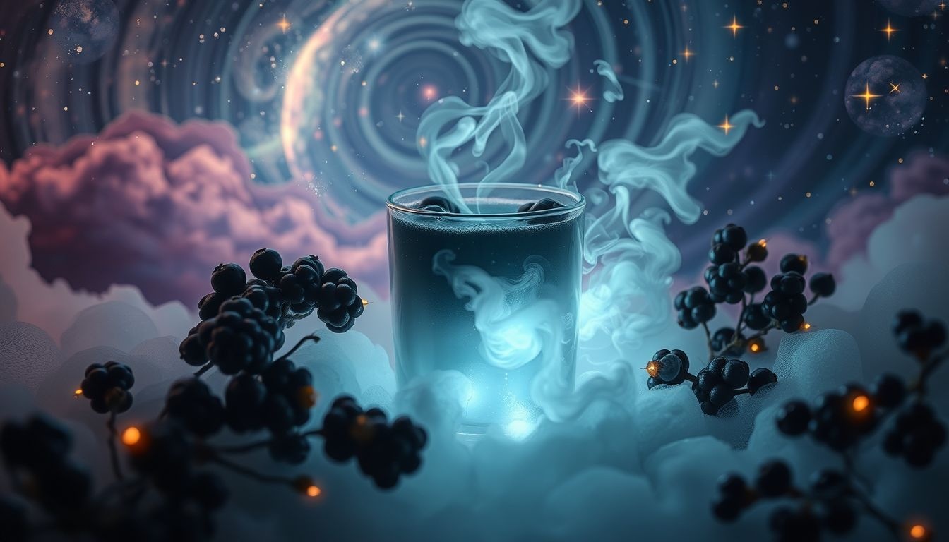 Dromen over vlierbessenthee drinken symboliseert vaak innerlijke onrust of ziekte.