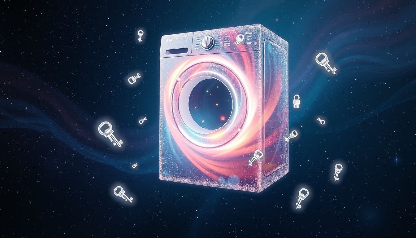 Droom over wasmachine wachtwoord vergeten symboliseert vergeten levenslessen.