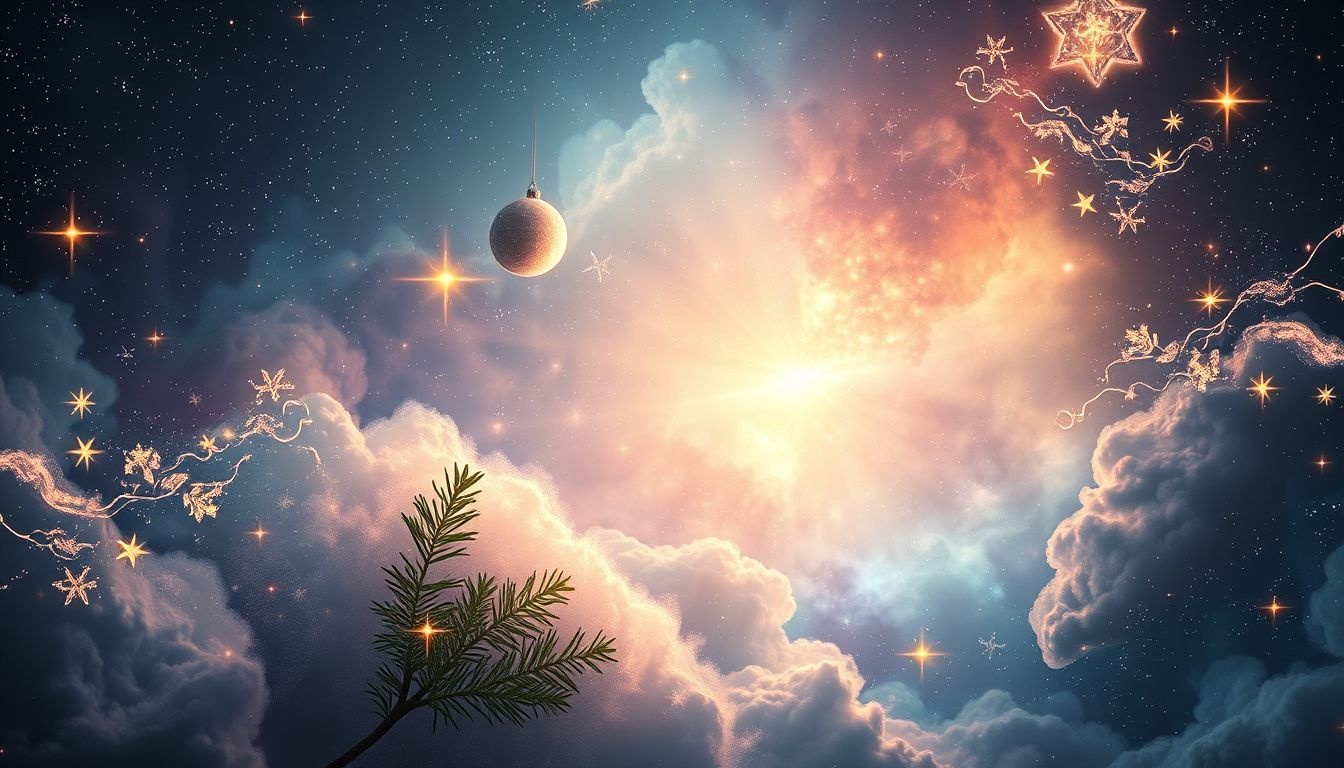 Droom 30 symboliseert hoop en frisse kansen met Kerstmis.