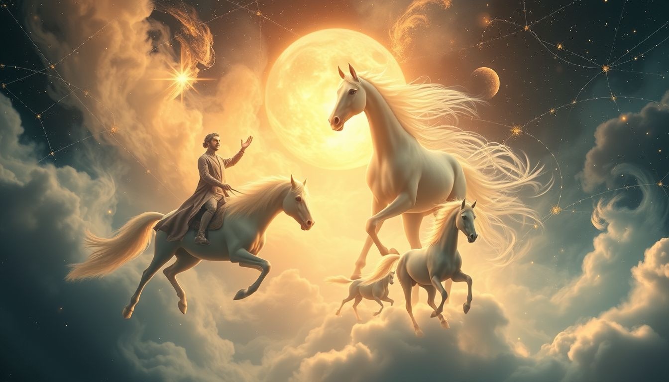 Een paardenhandelaar in dromen symboliseert waardevol levensadvies.